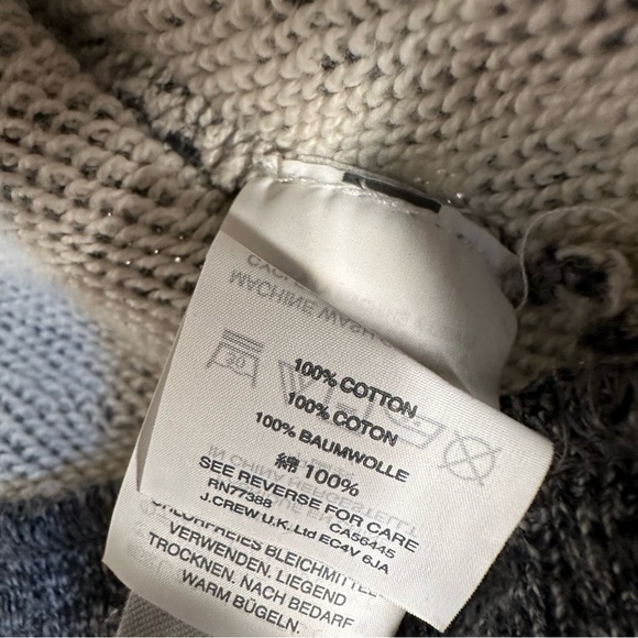 J. Crew | Gray Relaxed Heather Turtleneck Sweatshirt Size XL - Picture 4 of 6